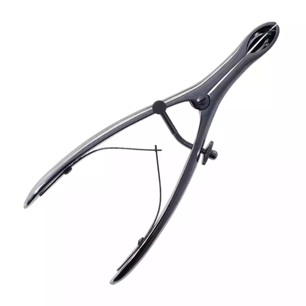 Зеркало Sims 53-100-1 ректальное двухстворчатое операционное, размер  200*25 мм., аналог З-63