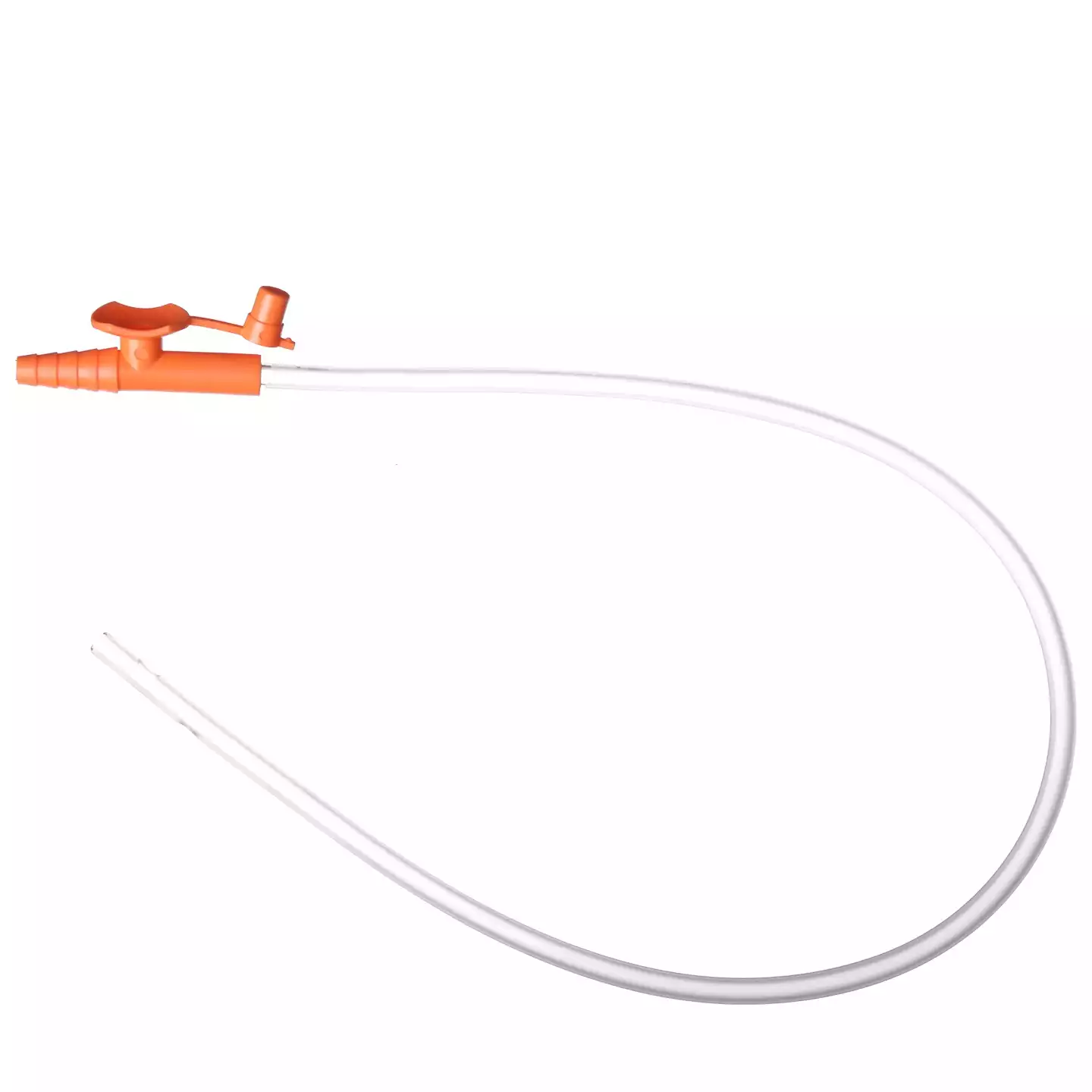 Катетер (зонд)  аспирационный с портом Капкон CH-16, диаметр 3,7/5,33мм, длина 50см, цвет оранжевый, стерильный