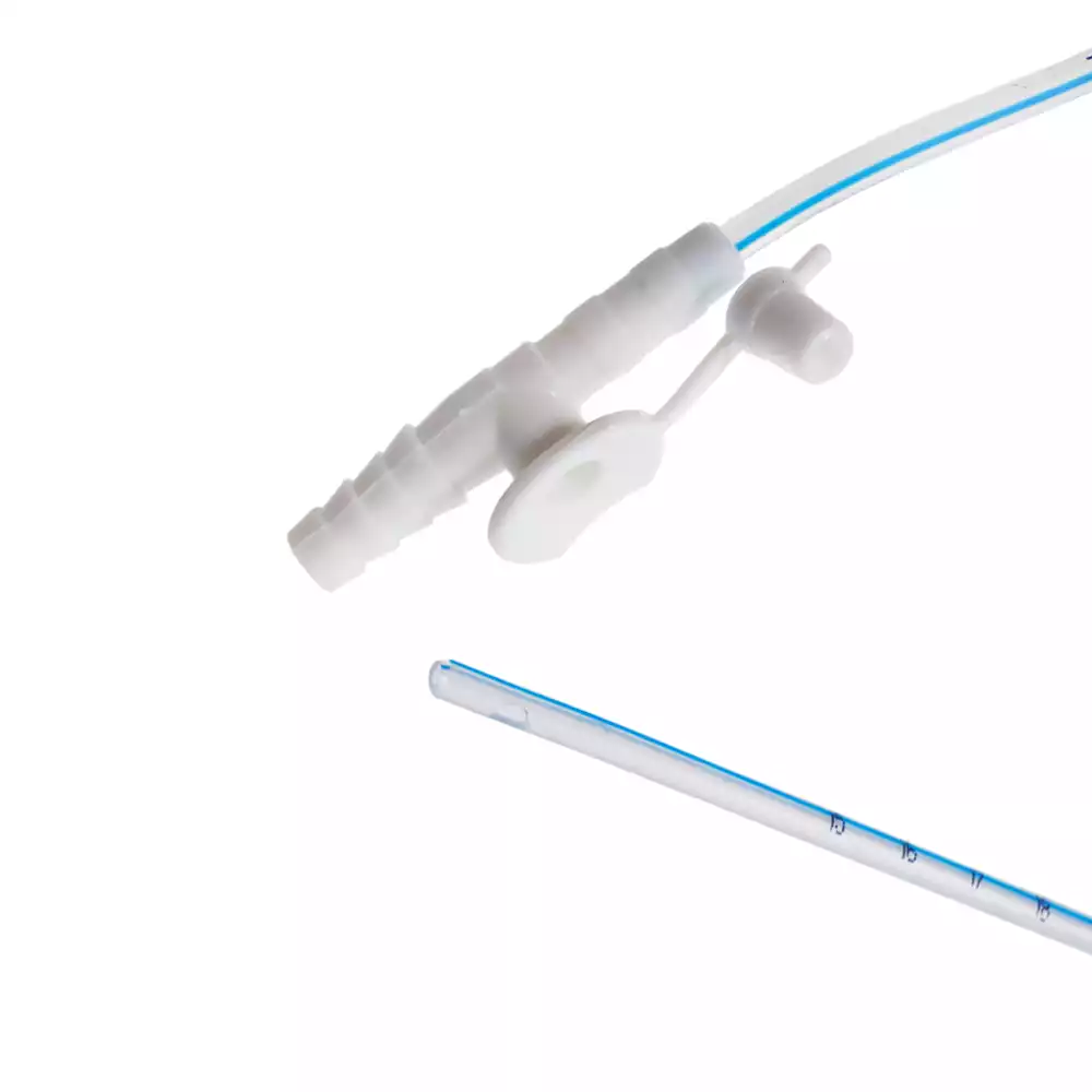 Катетер (зонд)  аспирационный ВАКУТЕК с портом Капкон CH-12, диаметр 2,8/4,0мм, длина 50см, цвет белый, стерильный