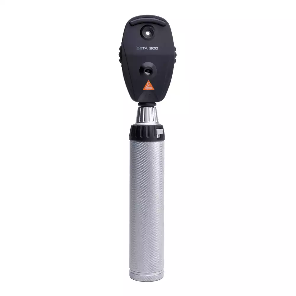 Офтальмоскоп BETA 200 с рукояткой перезаряжаемой BETA ТR(4USB) прямой