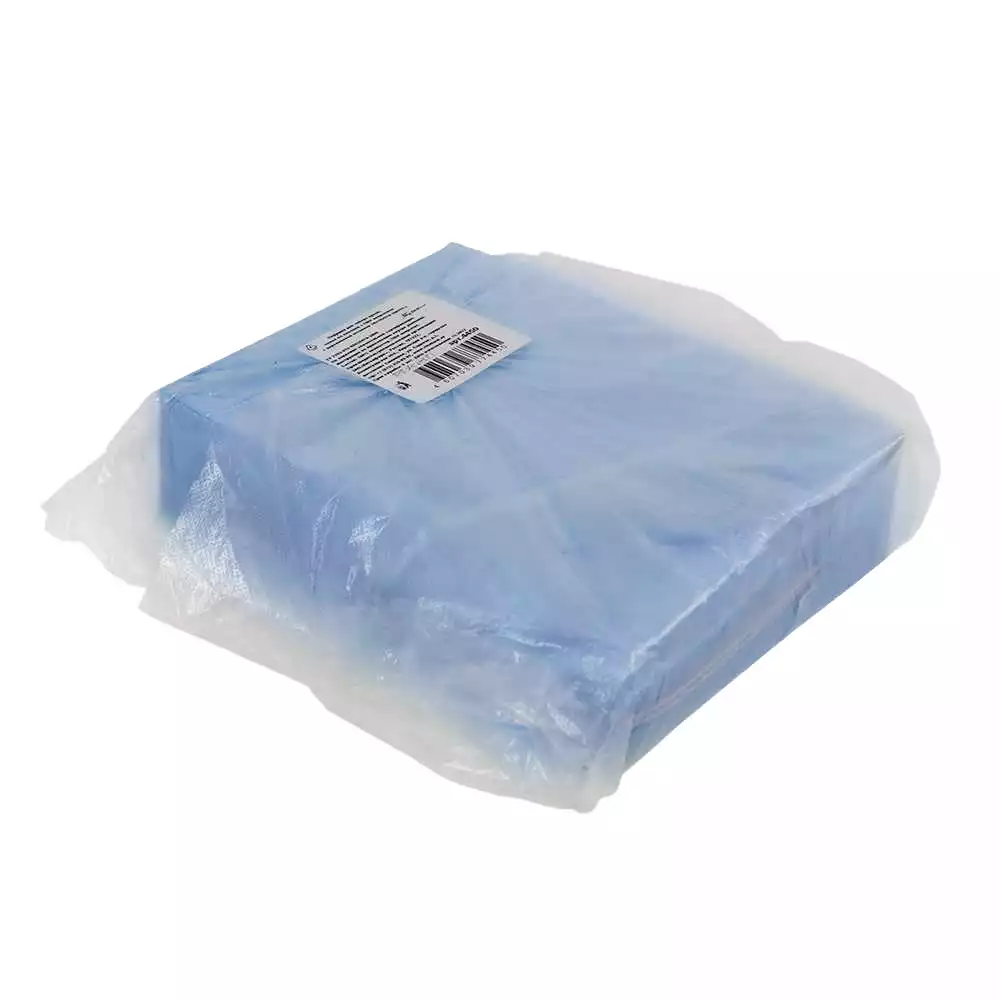 Подушка процедурная (поролон) 20х15х5см (цветная) на молнии, в наличии - голубая