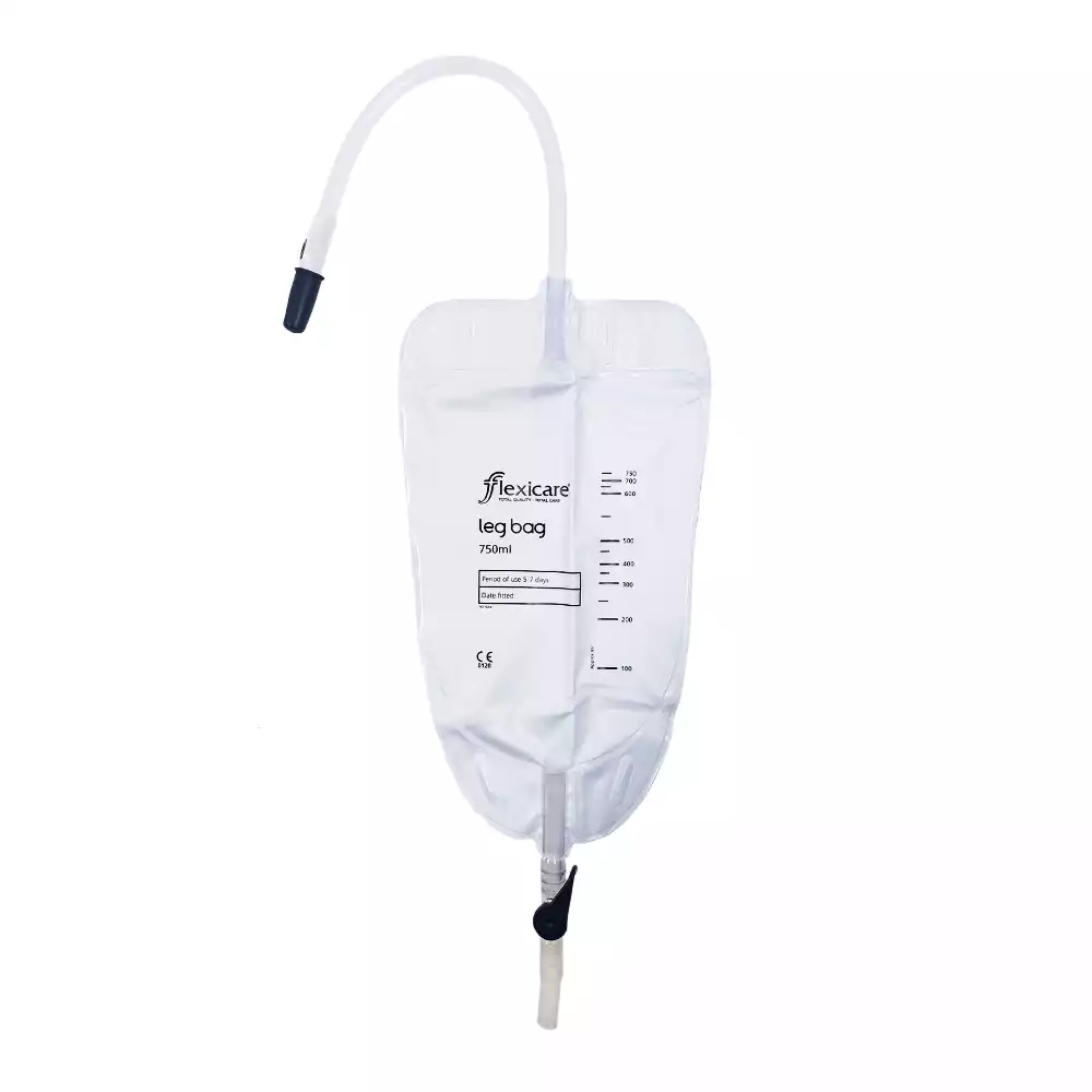 Мочеприемник ножной 750мл, с трубкой длиной 30см, стерильный