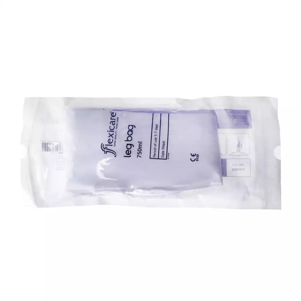 Мочеприемник ножной 750мл, с трубкой длиной 30см, стерильный