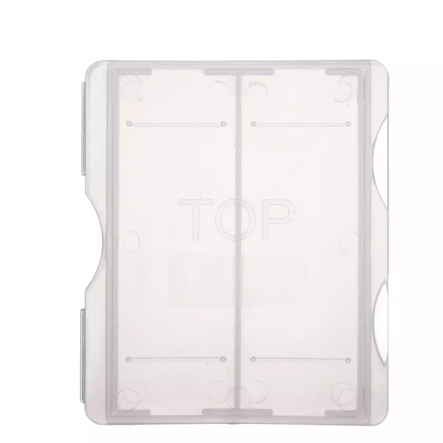 Штатив-бокс для хранения предметных стекол, на 2 шт