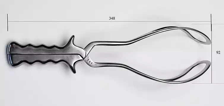 Щипцы Щаи-"М-МИЗ" акушерские изогнутые по Симсу-Брауну