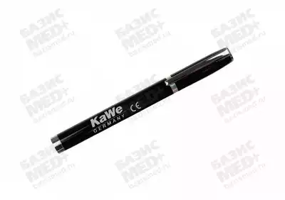 Фонарик диагностический Cliplight LED (светодиоды) с вакуумной лампочкой (дневной свет) металлический, цвет черный