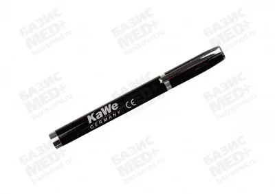 Фонарик диагностический Cliplight LED (светодиоды) с вакуумной лампочкой (дневной свет) металлический, цвет черный