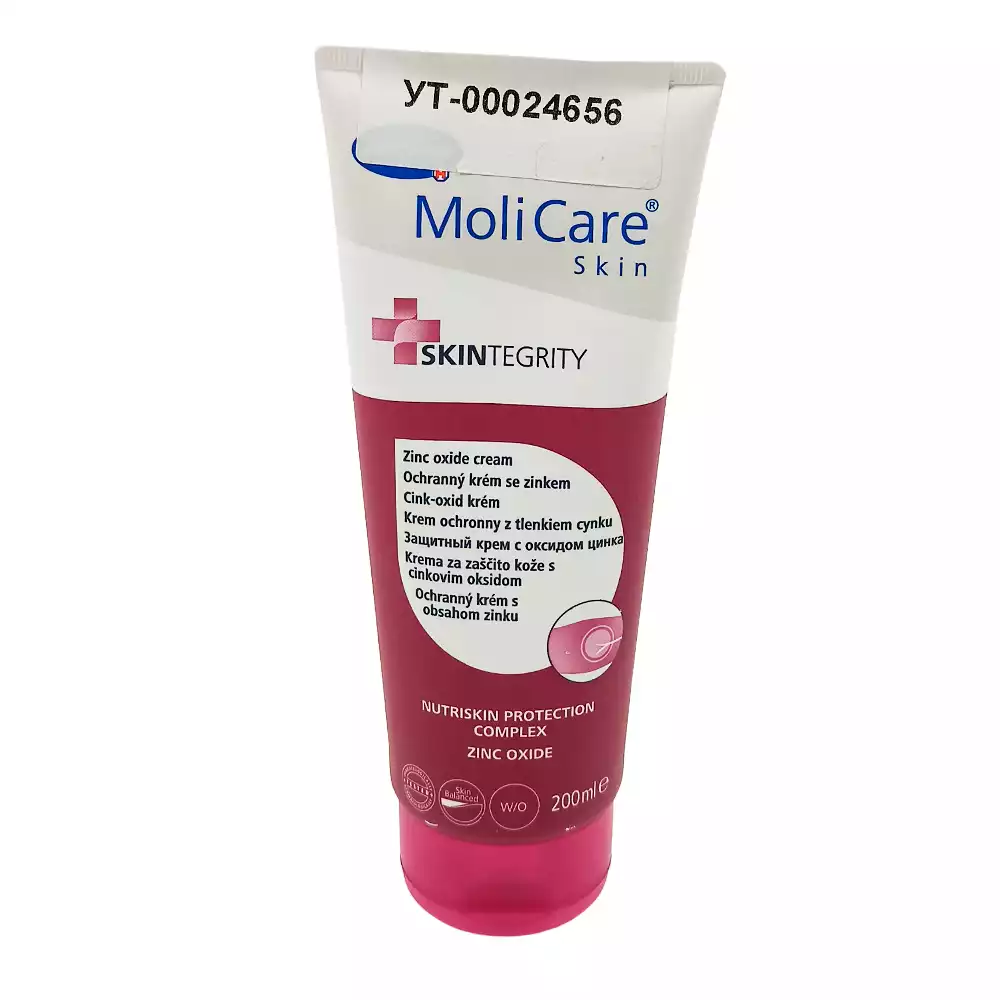 Крем "MOLICARE SKIN" защитный, с оксидом цинка, объем 200мл