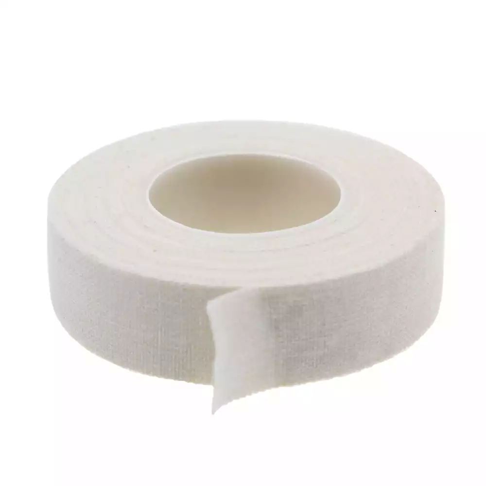 Лейкопластырь LEIKO, на тканевой хлопковой основе, фиксирующий, размер 1,25см*500см, гипоаллергенный, катушка в картонной коробке