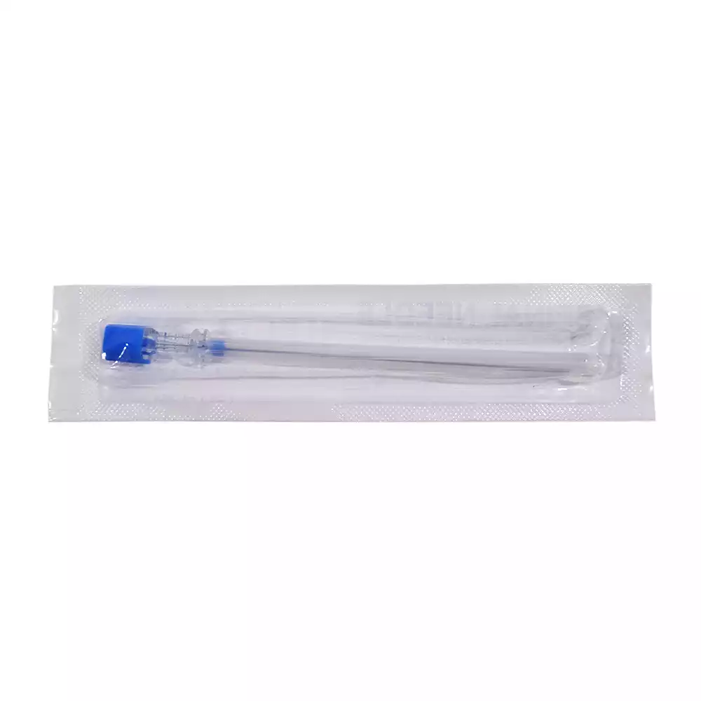 Игла спинальная Quincke 23G*3 1/2 (0,6*90мм), стерильная, синяя