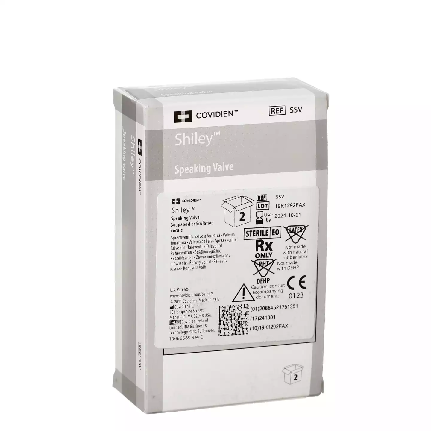 Клапан речевой ШАЙЛИ, универсальный с разъемом 15F