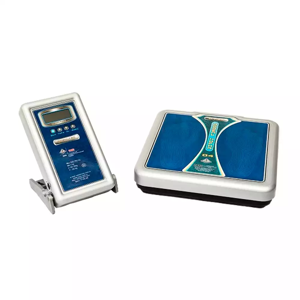 Весы ВМЭН-150-50/100-Д1-А напольные медицинские электронные, с поверкой