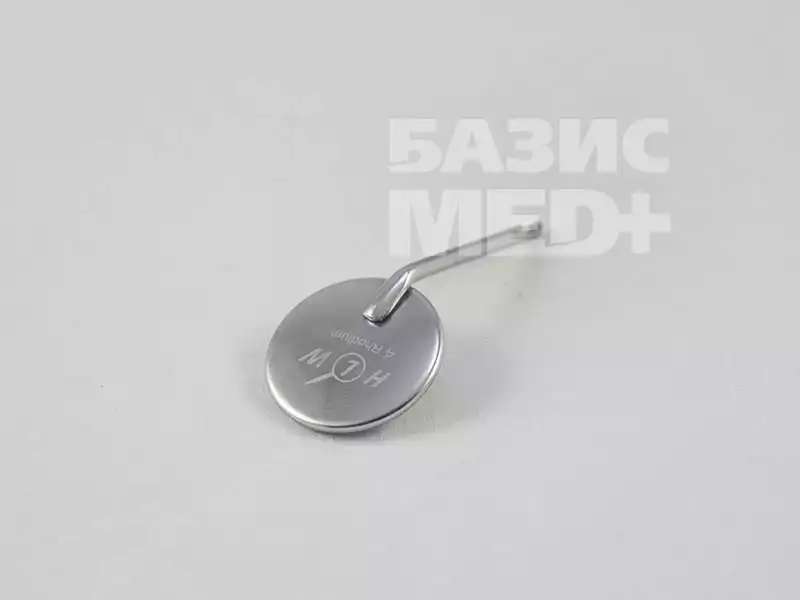 Зеркало стоматологическое с с родиевым покрытием, №4, 22мм