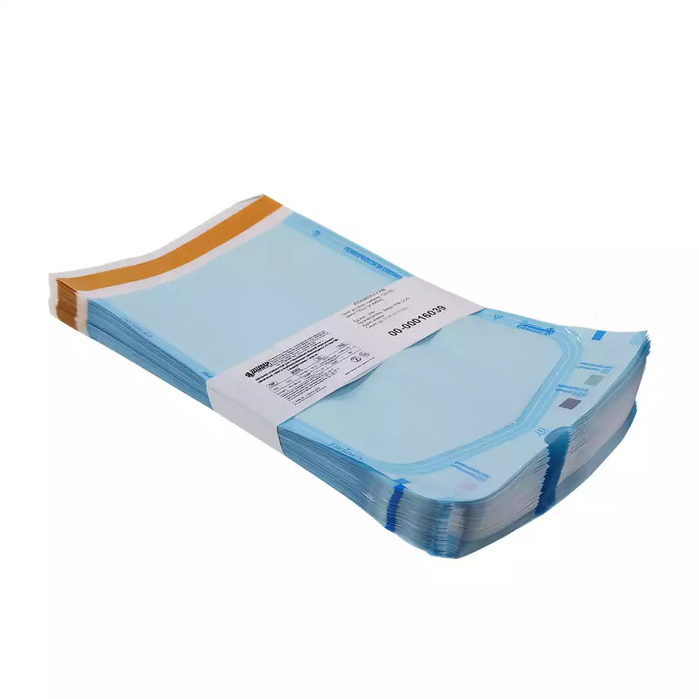 Пакет СтериТ, размер 150*250мм, комбинированный, самоклеющийся, упаковка 100шт