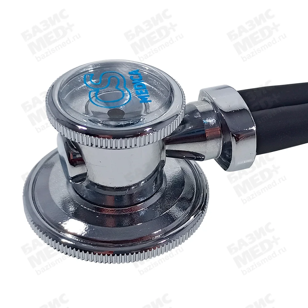 Стетофонендоскоп CS Medika-421, цвет черный, Раппопорт