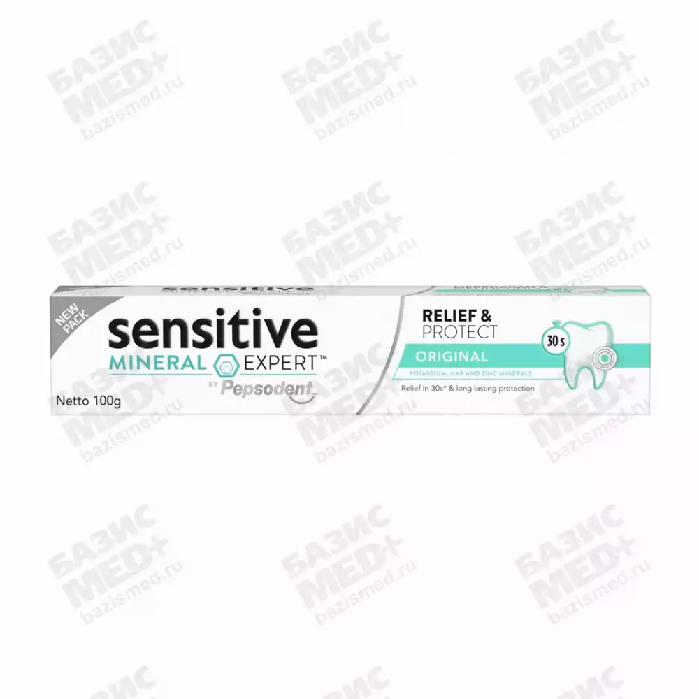 Паста зубная SENSITIVE MINERAL EXPERT Классическая, 100гр