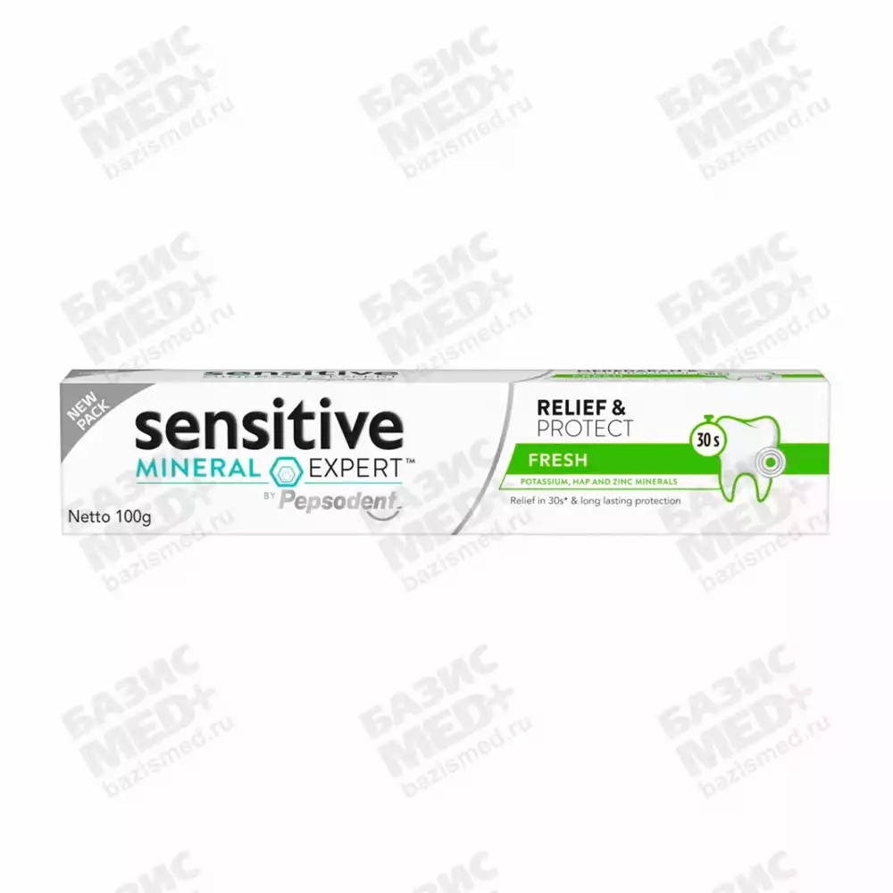 Паста зубная SENSITIVE MINERAL EXPERT Свежесть, 100гр