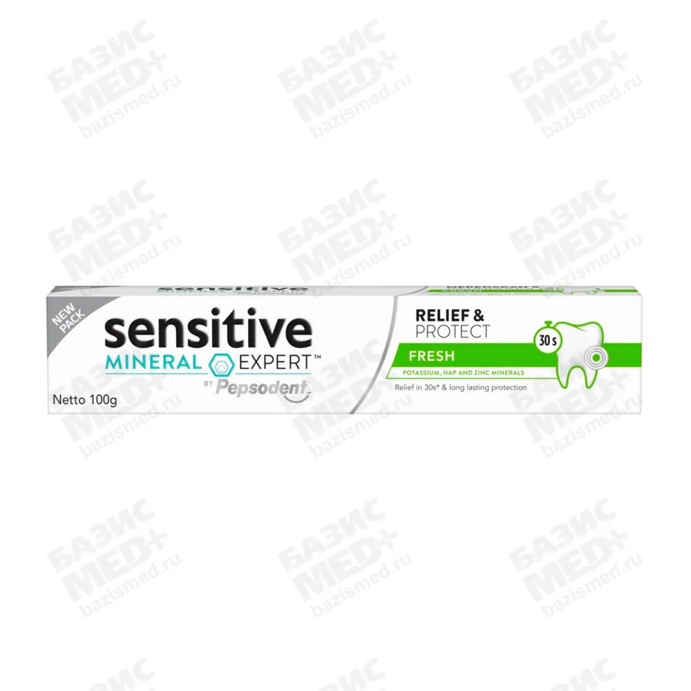 Паста зубная SENSITIVE MINERAL EXPERT Свежесть, 100гр