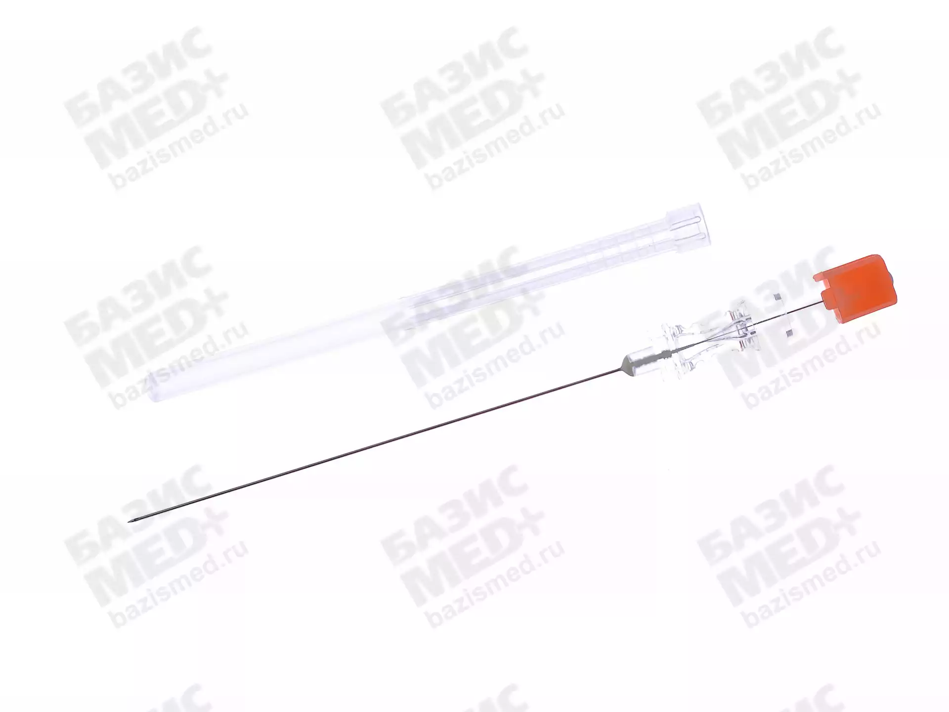 Игла спинальная Рencil Point 18G (1,2*90мм), стерильная, розовая