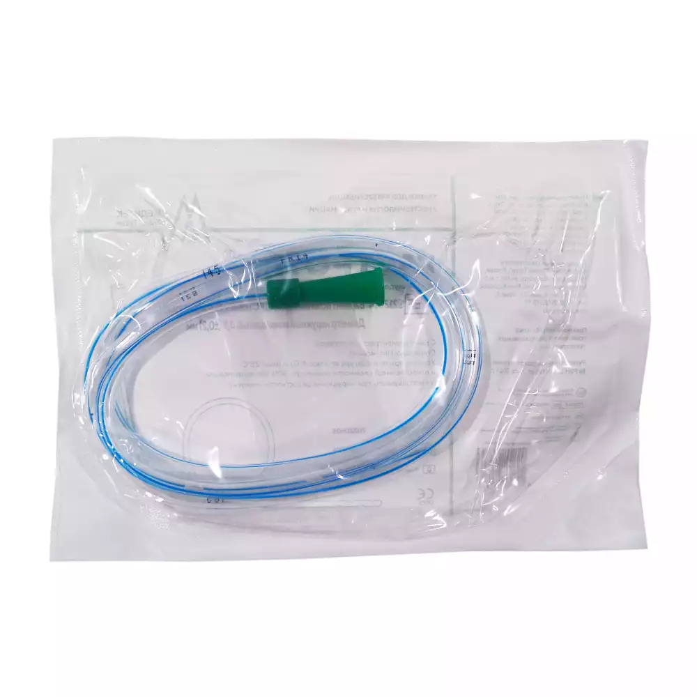 Зонд желудочный ГАСТРОТЕК CH-14, длина 110 см, диаметр 3,3/4,7мм, стерильный, зеленый