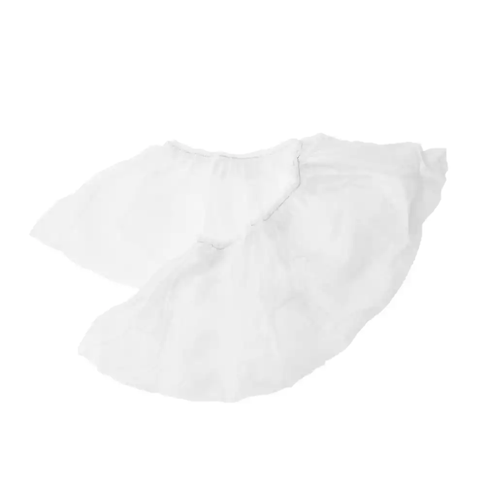 Бахилы (носочки), материал Спанбонд 15г/м2, размер Универсальный (до 46) индивидуальная упаковка, белые