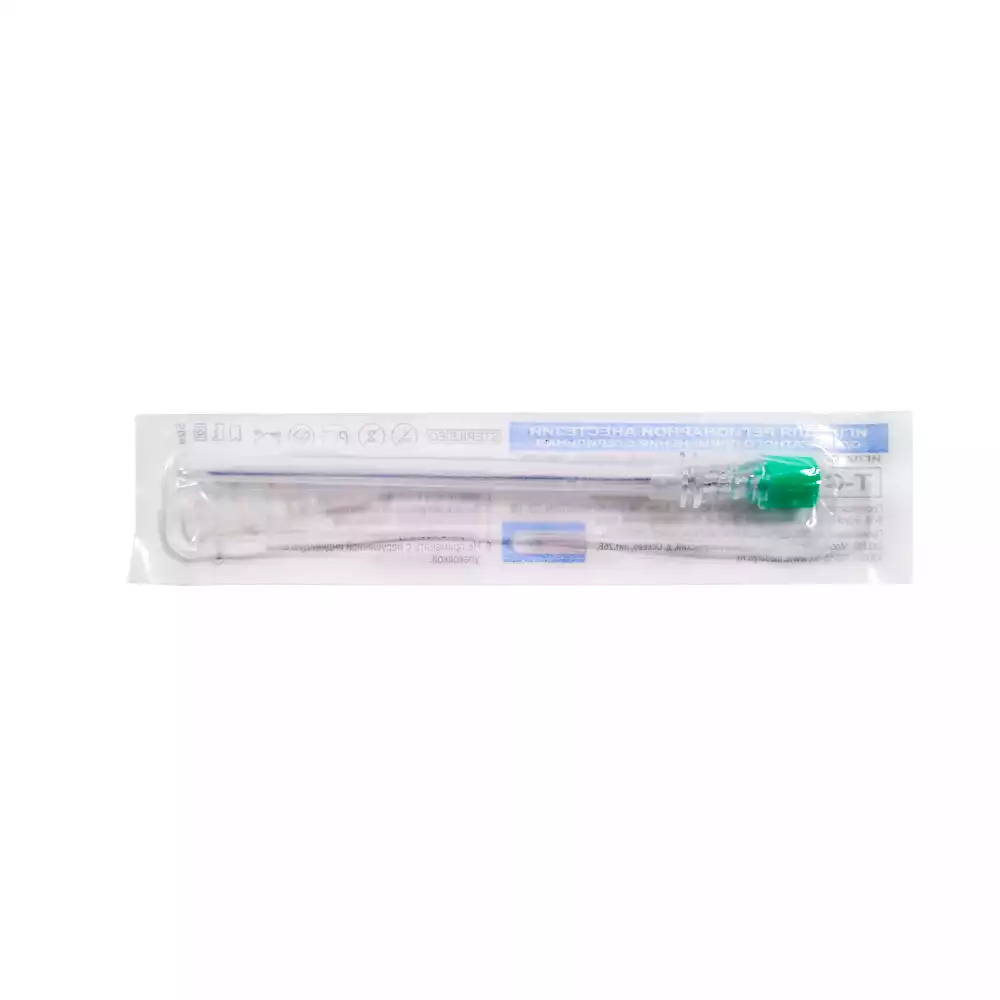 Игла спинальная Quincke 21G (0,8х90мм) МЕДАРГО, стерильная, зеленая