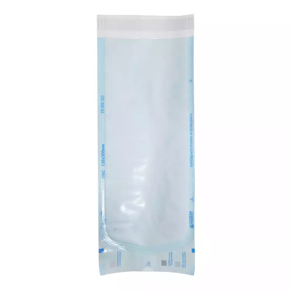 Пакет СтериТ, размер 130*3000мм, комбинированный, самоклеющийся, упаковка 100шт