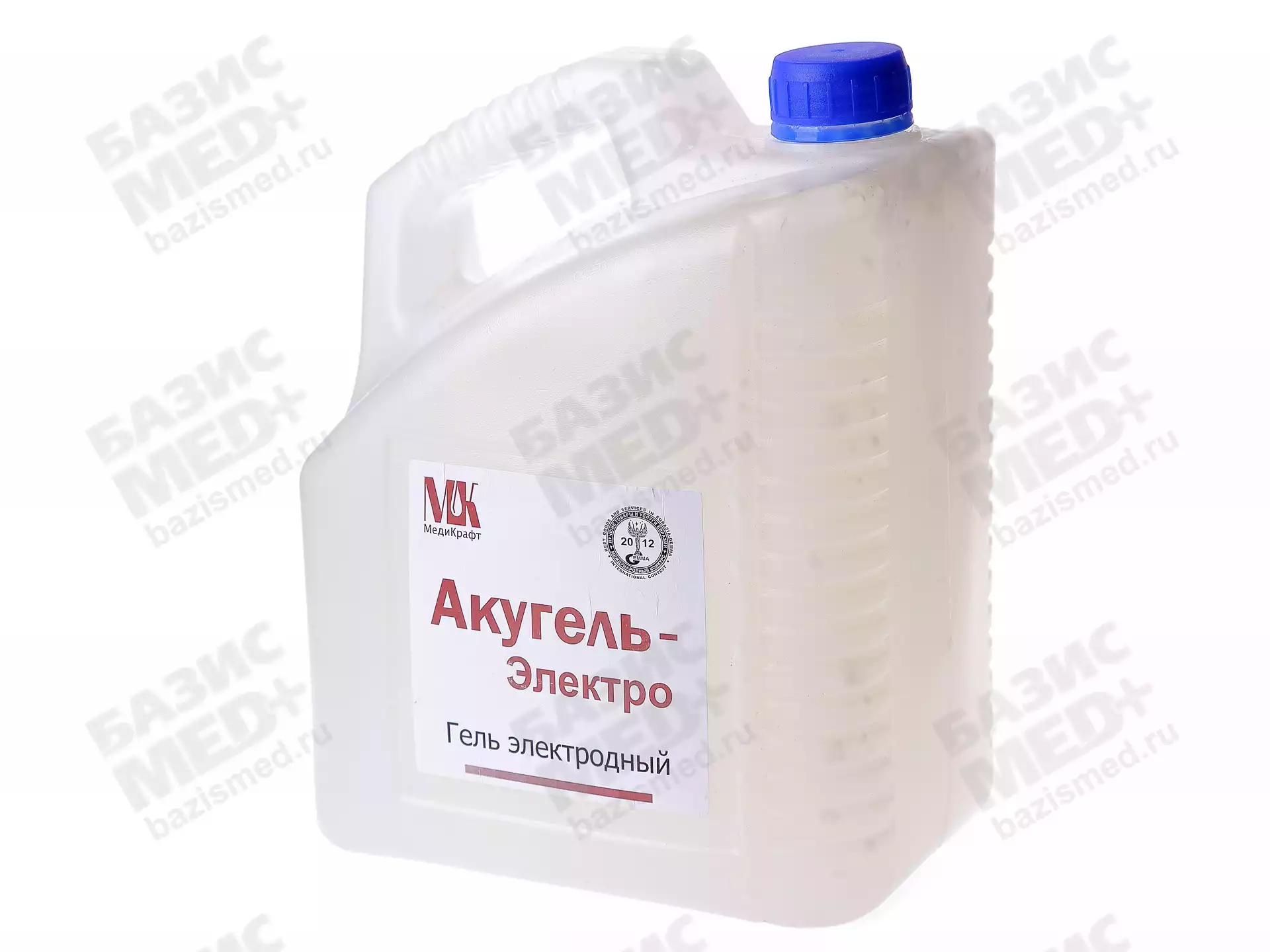 Гель Акугель-Электро, 5кг, бесцветный, для ЭКГ, РЭГ, ЭЭГ, ЭМС,стандартная электропроводность