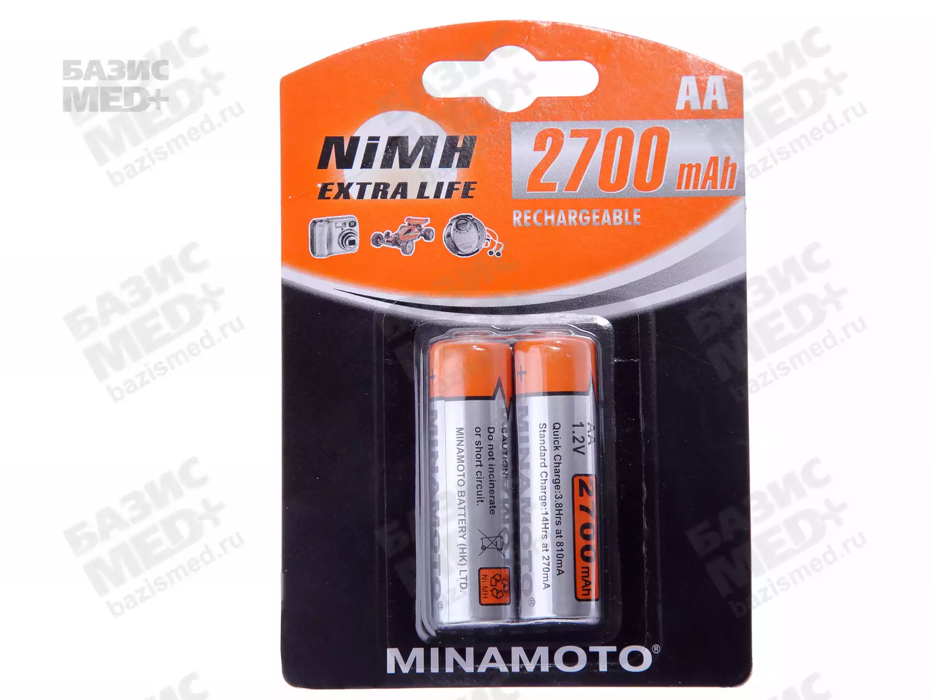 Аккумулятор 2700 mAh для КТ-04-АД-3