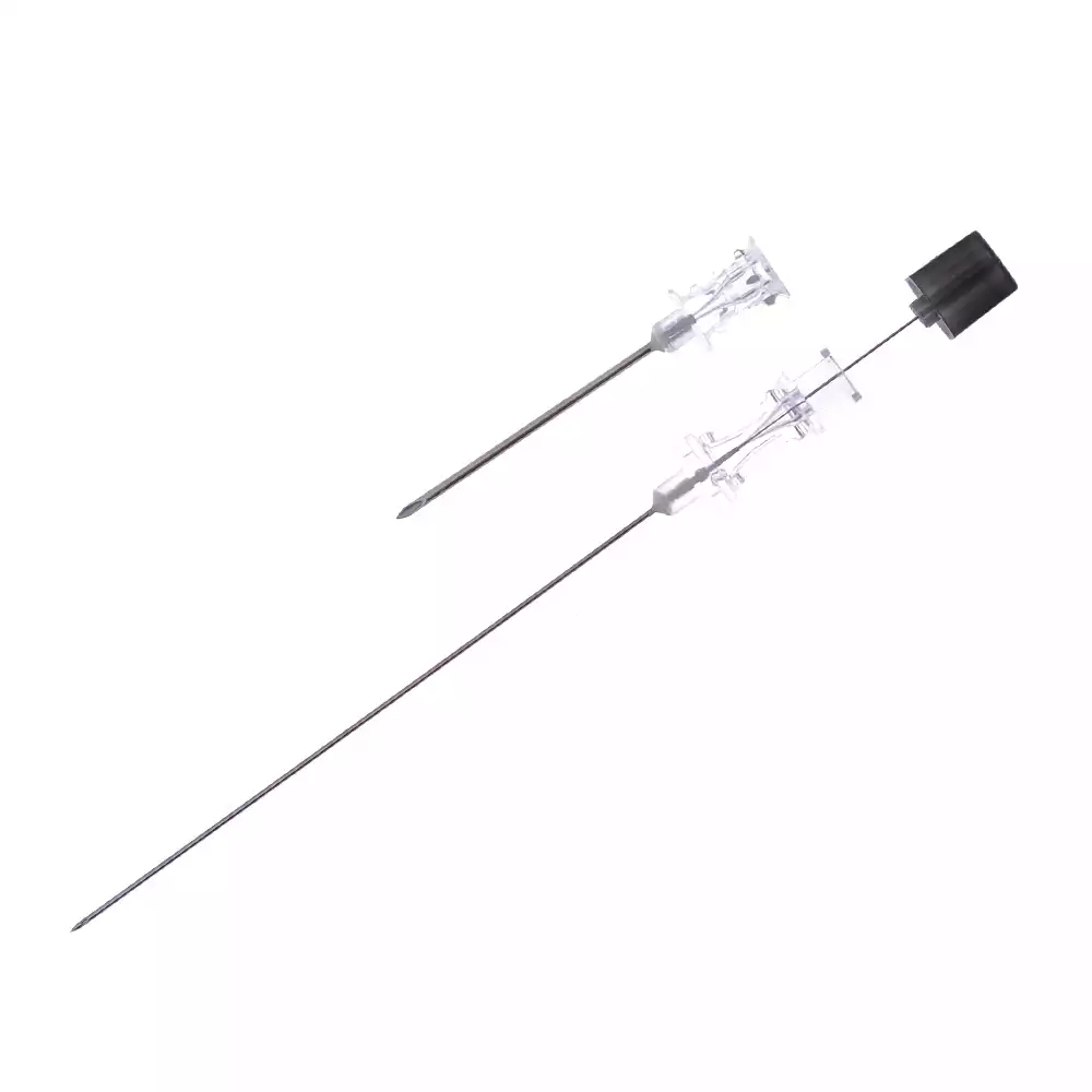 Игла спинальная Pencil Point 22G (0,7х90мм), с проводником, стерильная, черная
