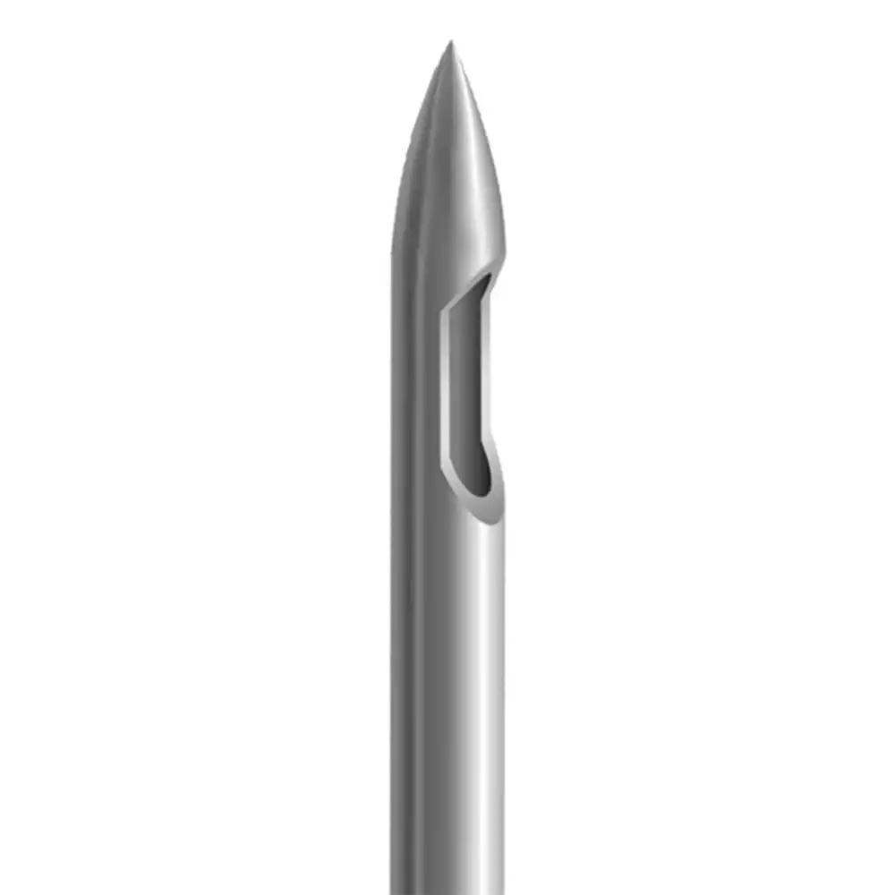 Игла спинальная Pencil Point 22G (0,7х90мм), с проводником, стерильная, черная