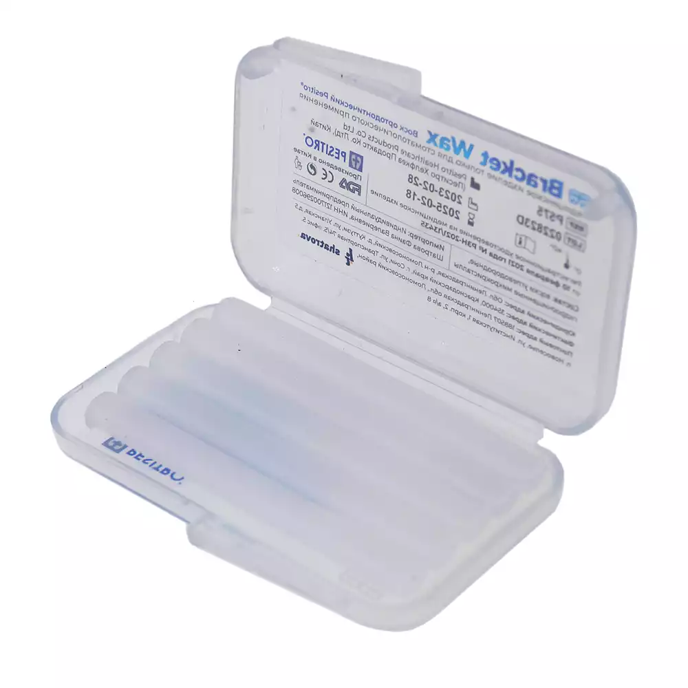 Воск ортодонтический PESITRO, 5 полосок в блистере