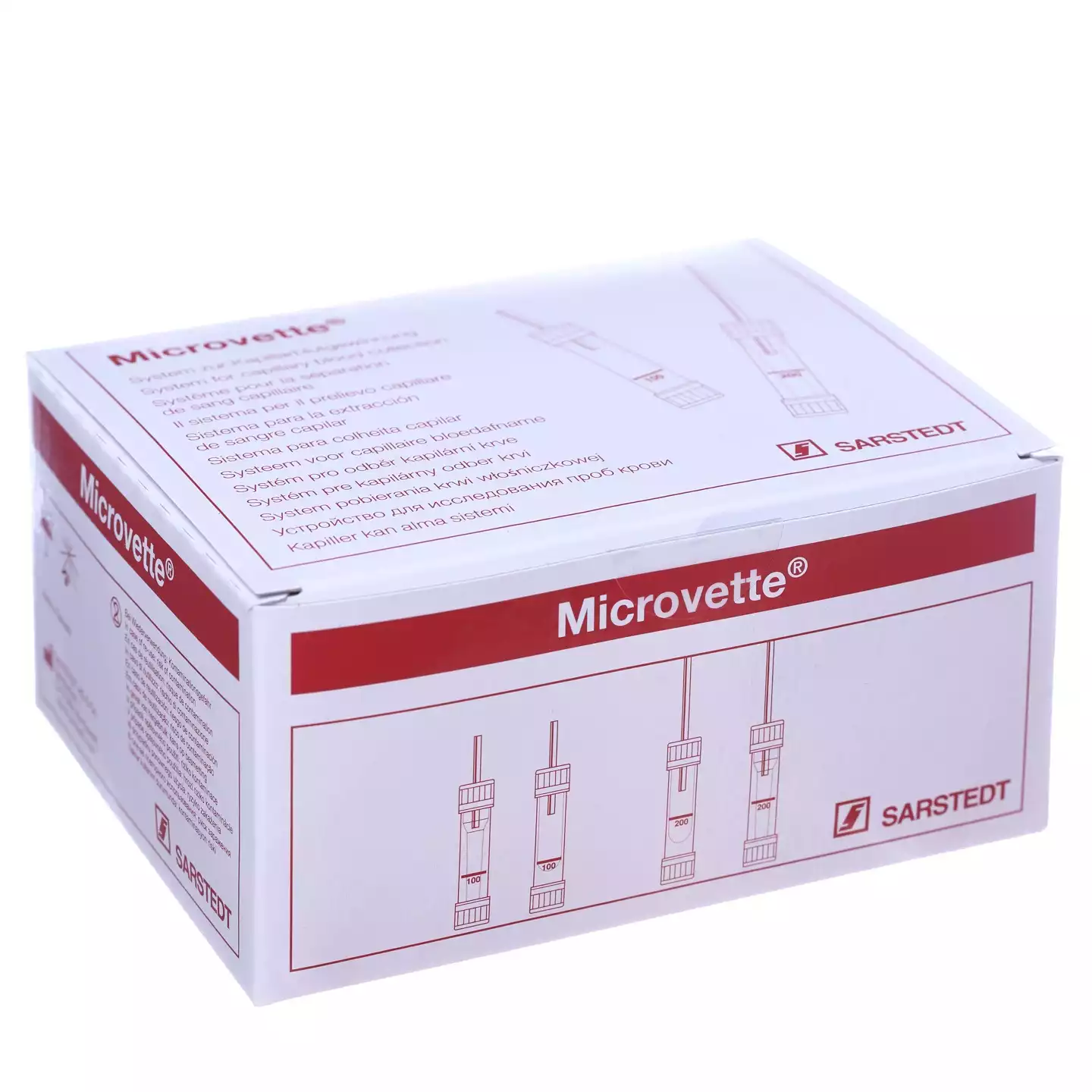 Устройства для исследования проб крови Microvette К3-ЭДТА с антикоагулянтом, 200мкл