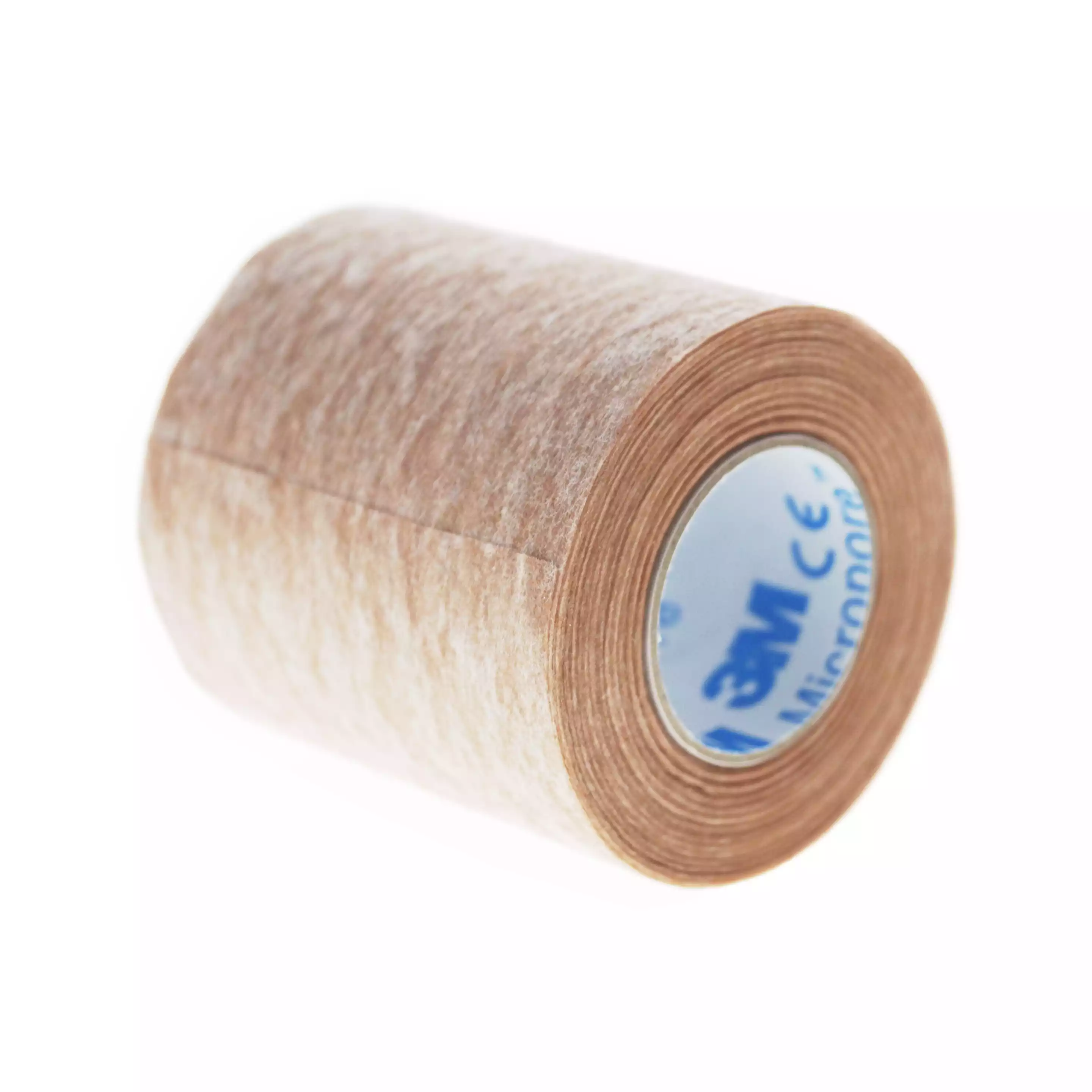 Лейкопластырь Микропор нетканный, размер 5см*9,1м, бежевого цвета, нетканная вискоза, упаковка 6шт