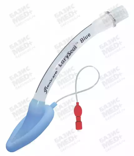 Маска ларингеальная Flexicare Medical LarySeal® Blue, размер 1,5, для пациентов весом 5-10кг, цвет - голубой, силикон, одноразовая, стерильная