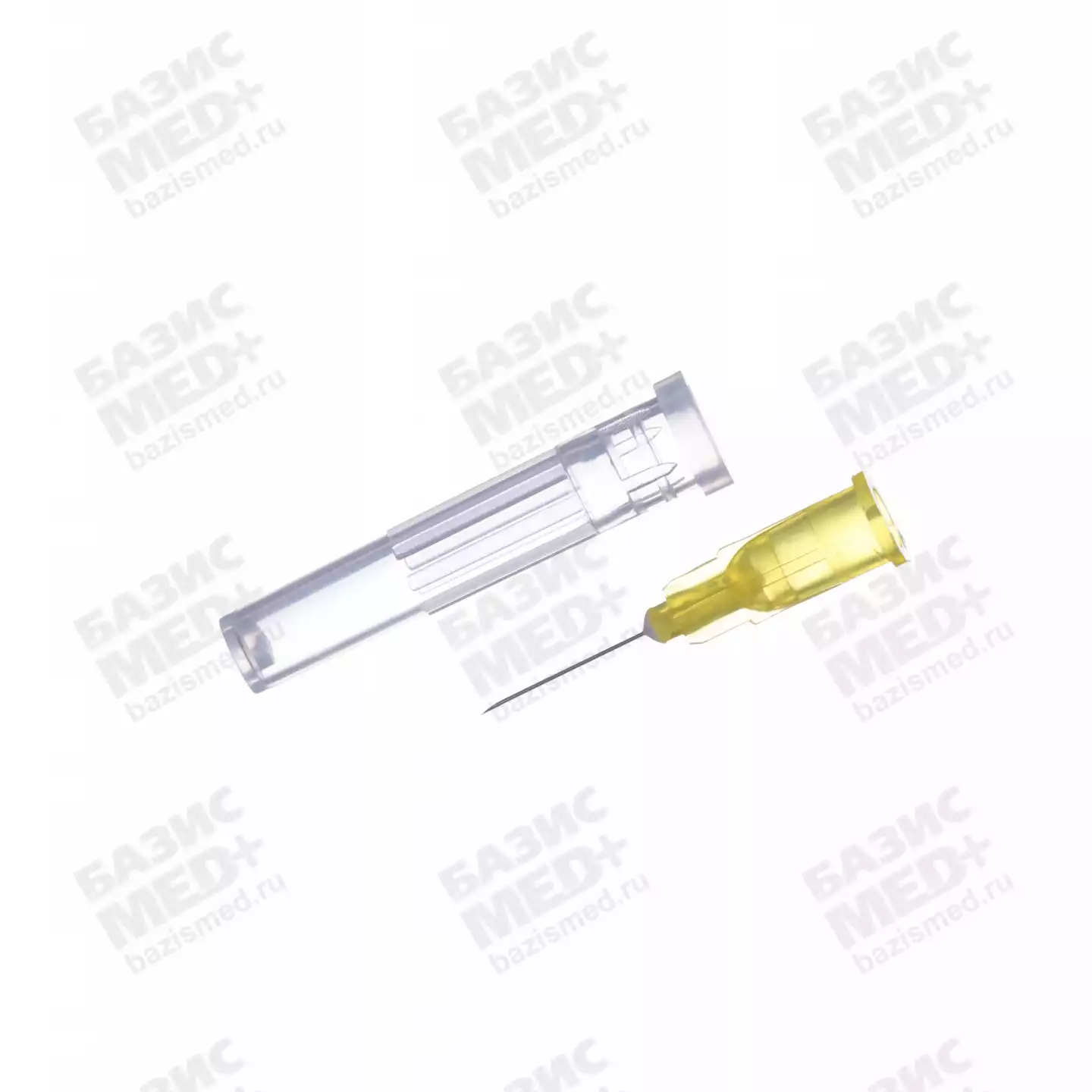 Игла инъекционная 30G (0,3х13мм), тонкая стенка, стерильная, желтая