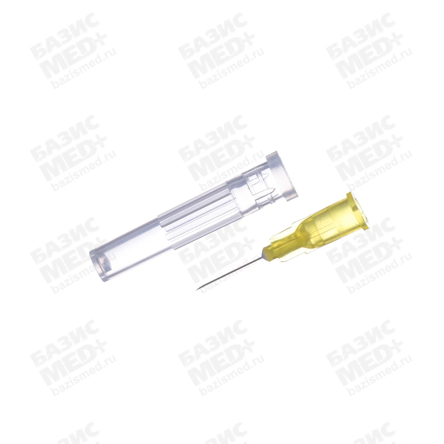Игла инъекционная 30G (0,3х13мм), тонкая стенка, стерильная, желтая