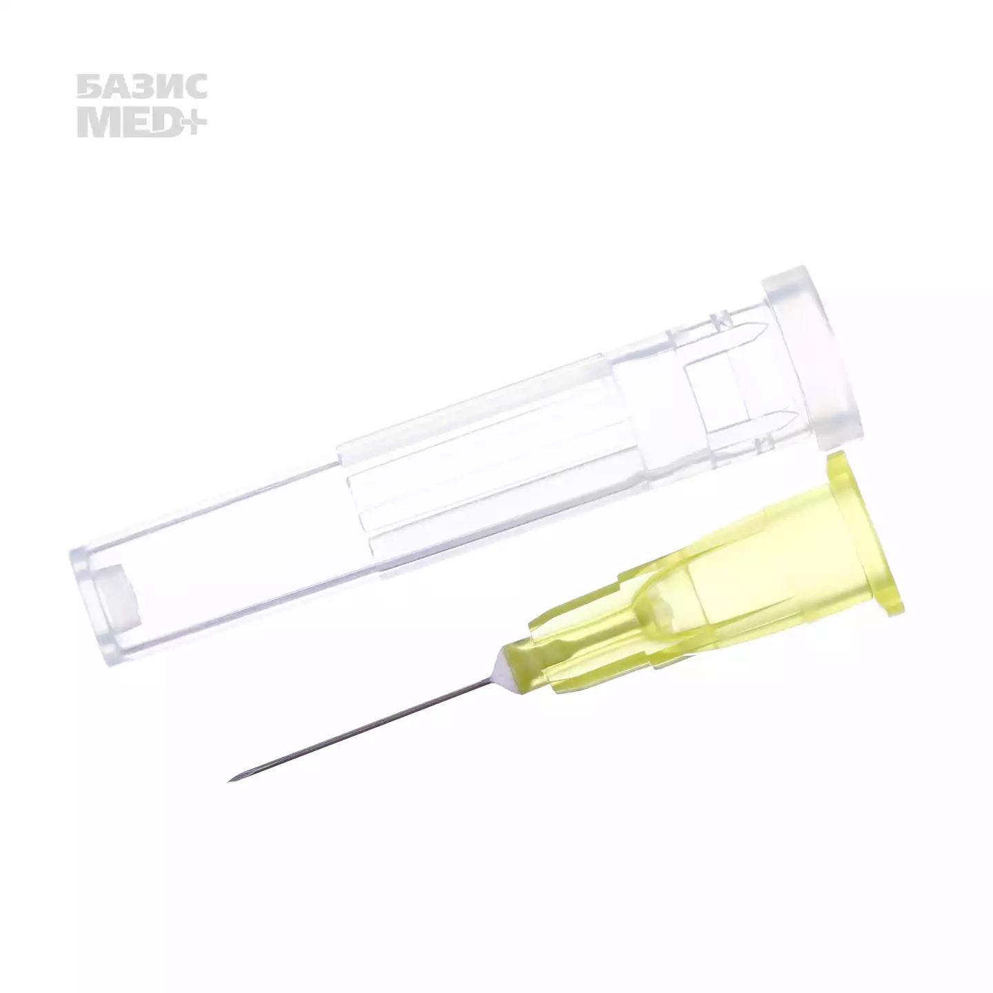 Игла инъекционная 30G (0,3х13мм), тонкая стенка, стерильная, желтая