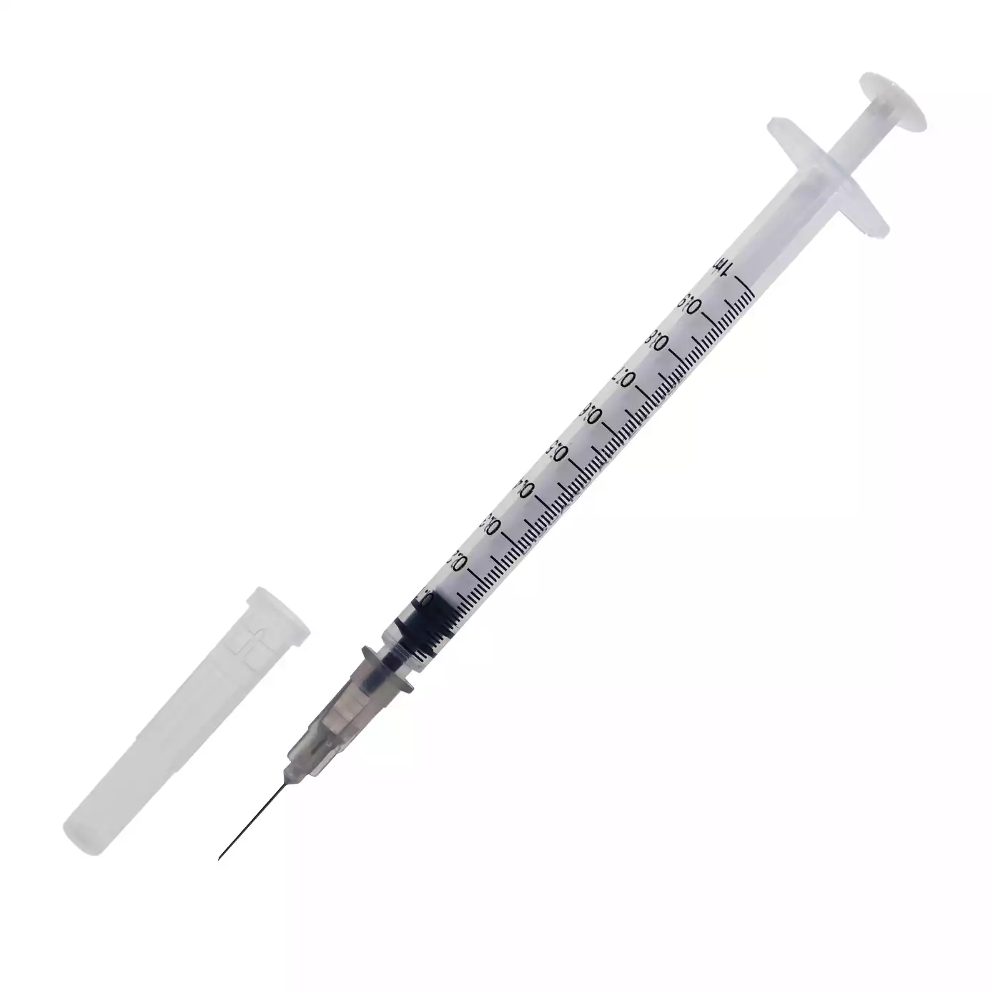 Шприц 1,0 мл туберкулиновый, 3-х компонентный Jinlong, игла 27G (0,40х12мм), стерильный