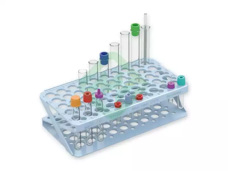 Штатив ШПУ-"КРОНТ" для пробирок, твердый пластик