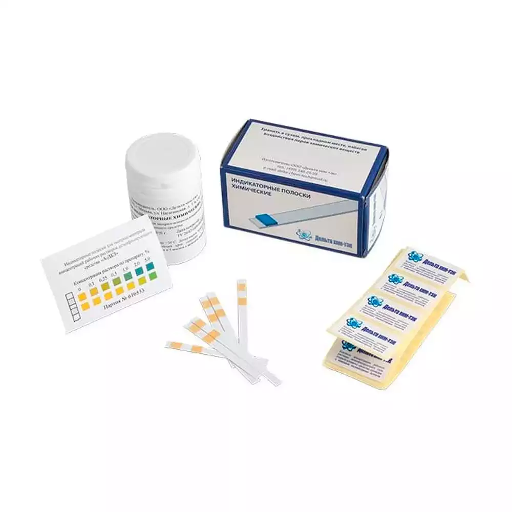 Индикаторные полоски А-Дез, упаковка 100шт