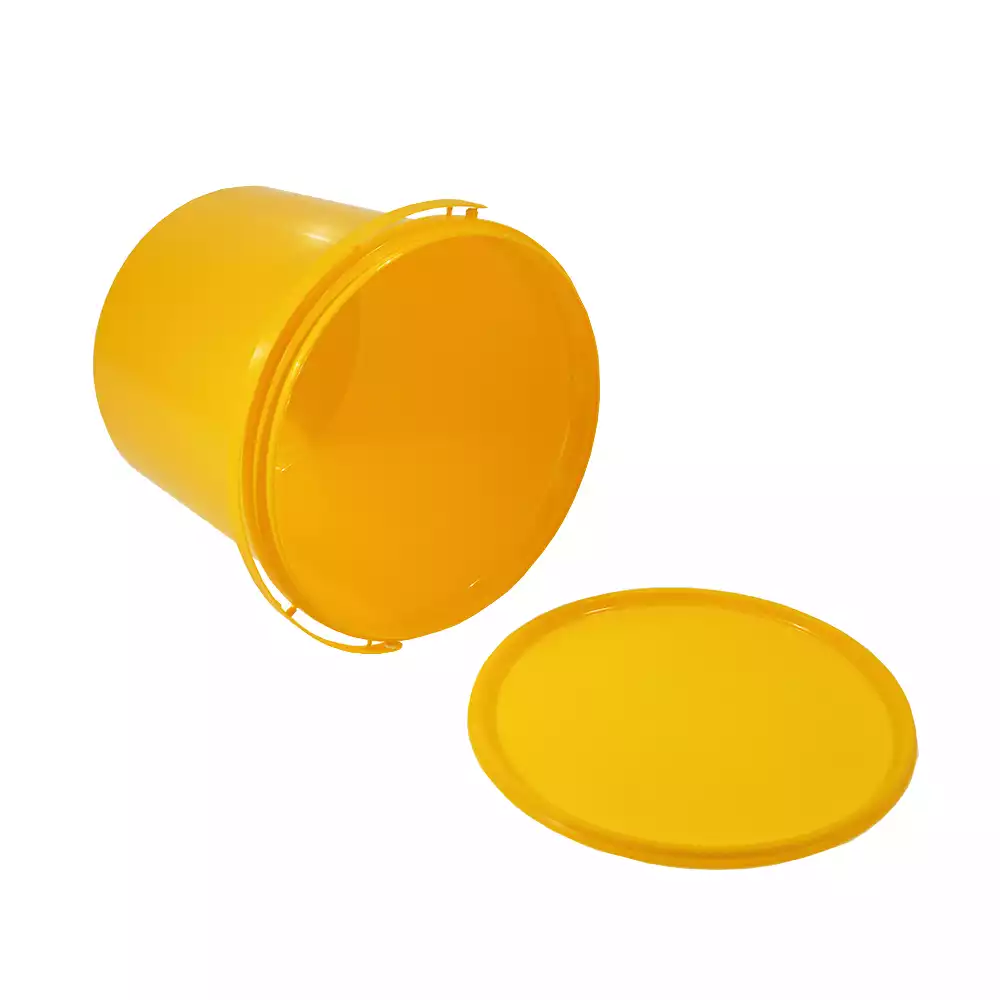 Емкость-контейнер для сбора органических отходов (класс Б), объем 6,0л, одноразовая