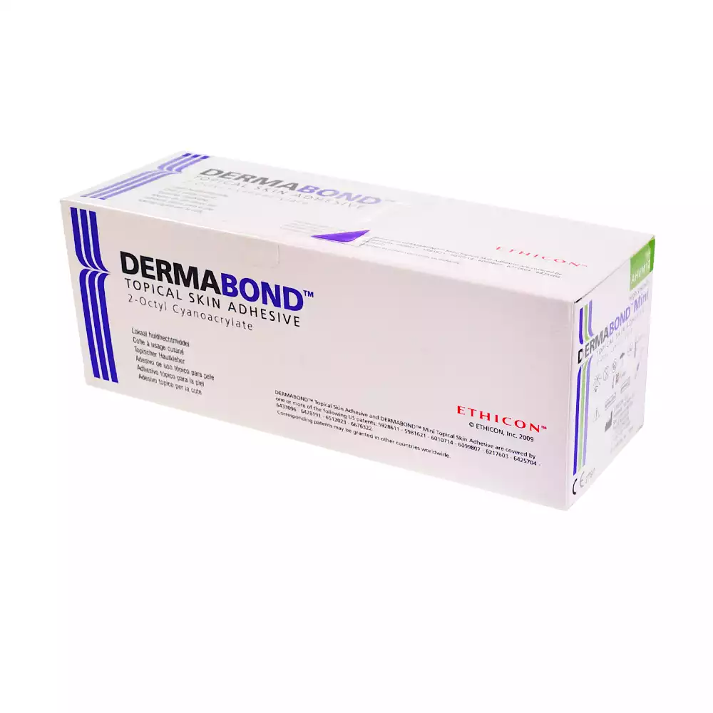 Клей кожный DERMABOND высоковязкий МИНИ, объем 0,36 мл, упаковка 12шт, AHVM12 (только под запрос Клиник)