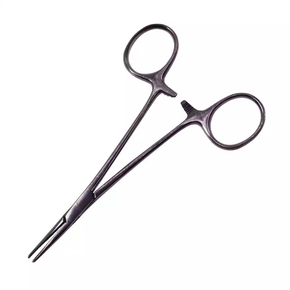 Зажим З-120S кровоостанавливающий  Москит, прямой для новорожденных, длина 125мм, аналог 17-140