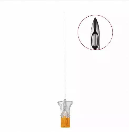 Игла спинальная Pencil Point 27G (0,40х88мм) Pencan®, с проводниковой иглой, с обновленным павильоном, стерильная, серая
