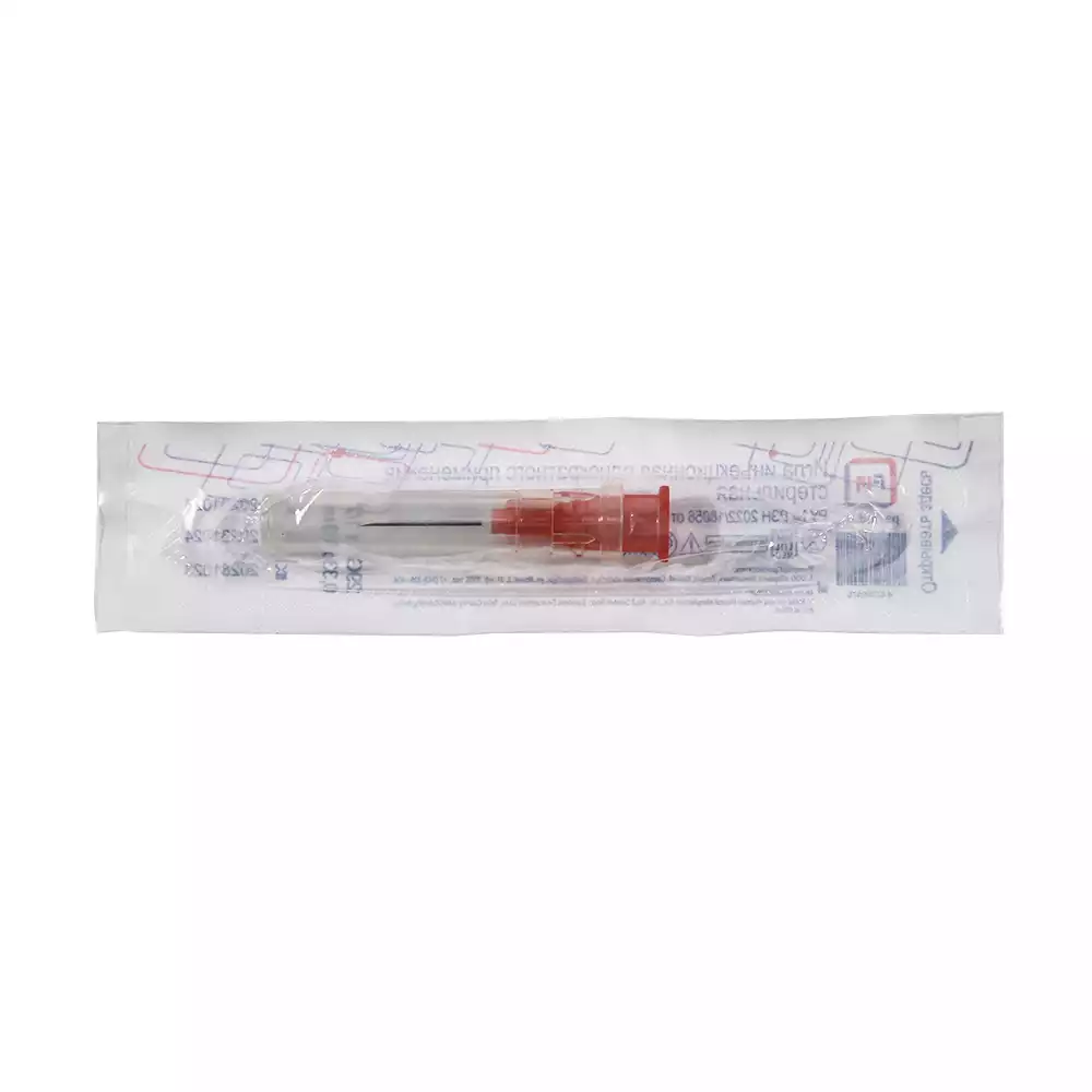 Игла для микроинъекций Paramed 29G (0,33х13 мм), стерильная, красная