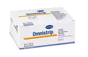 Полоски Omnistrip, размер 6мм*76мм, упаковка 150шт (50шт * 3полоски) для сведения краев ран, стерильный (под запрос для ЛПУ и частных клиник)