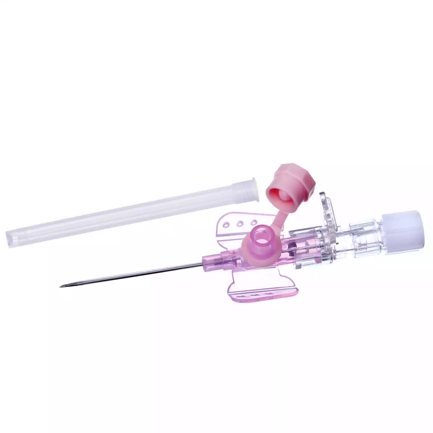 Катетер (канюля) внутривенный Вазофикс Сэйфти 20G, длина 33мм, диаметр 1,1мм, цвет розовый, стерильный