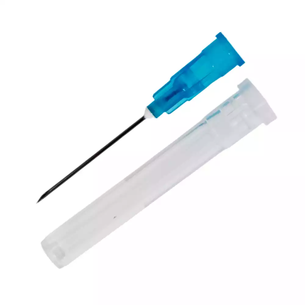 Игла инъекционная 23Gх1 (0,6х25мм), стерильная, синяя