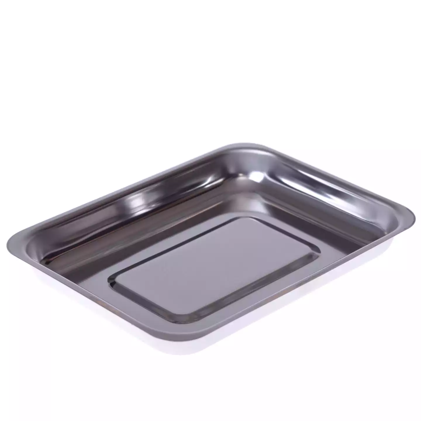 Лоток ЛМПр-200 прямоугольный, размер 200*150*25мм, нерж. сталь